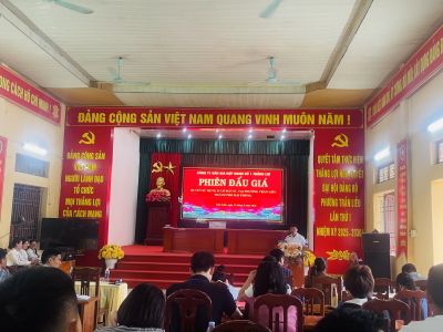 TỔ CHỨC BUỔI C&Ocirc;NG BỐ 31 L&Ocirc; ĐẤT - ĐỢT 3 PHƯỜNG TRẦN LIỄU